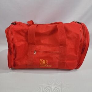 Old Dutch Chips 18" Vintage 1980s Gym Bag Carry Tote